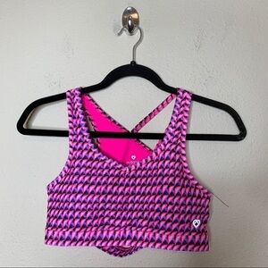 Colosseum Pink Strap Sports Bra